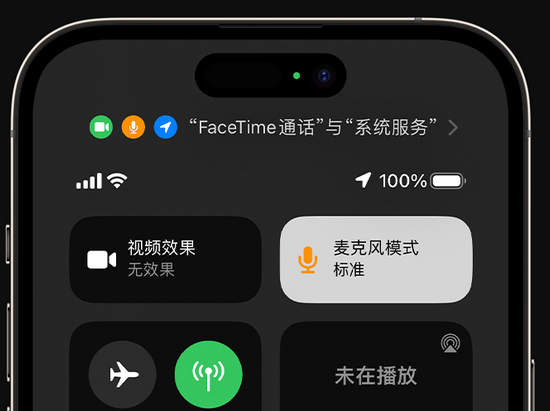 永发镇苹果授权维修网点分享iPhone在通话时让你的声音更清晰 