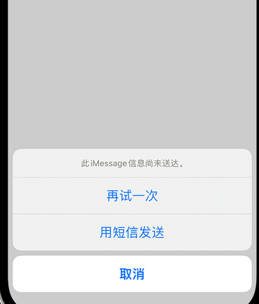 永发镇apple维修iPhone上无法正常发送iMessage信息